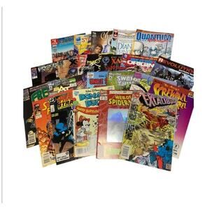 Comic Lot of 23 mixed Book Lot Marvel, Dc And More